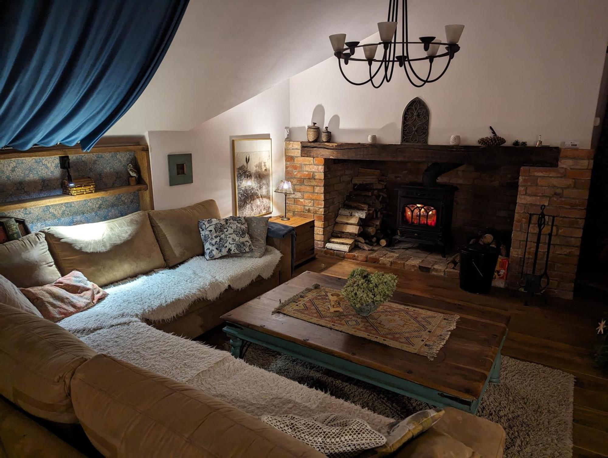 Forreset - Lesny Apartament, Sauna I Balia Jacuzzi Gietrzwald Bagian luar foto