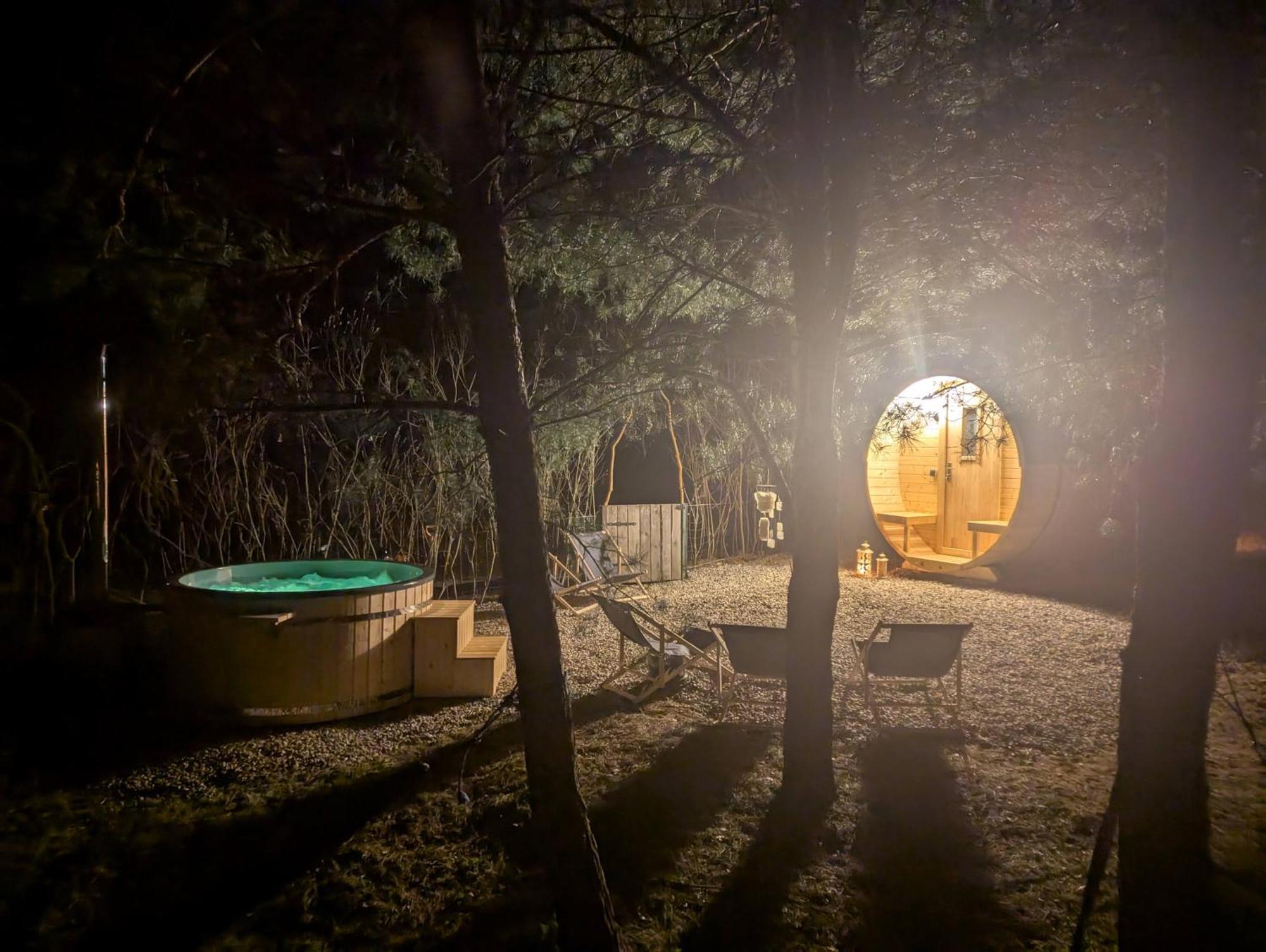 Forreset - Lesny Apartament, Sauna I Balia Jacuzzi Gietrzwald Bagian luar foto